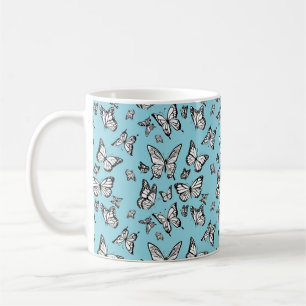 Muster mit Schmetterlingen Coffee Mug