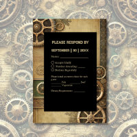 muster RSVP card