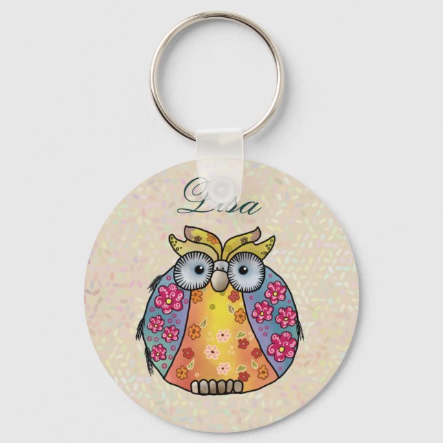 Mustereule Key Ring (Front)