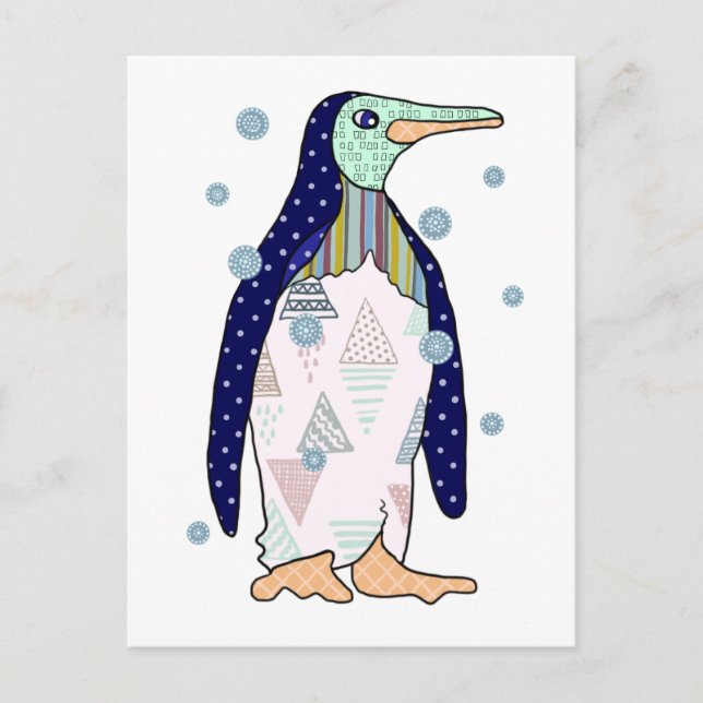 Musterpinguin Postcard (Front)