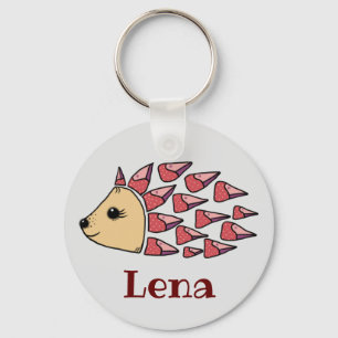 Musterstachel personalisiert key ring