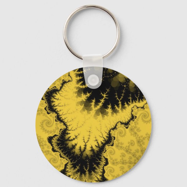 Musty Feathered Star Keychain (Front)