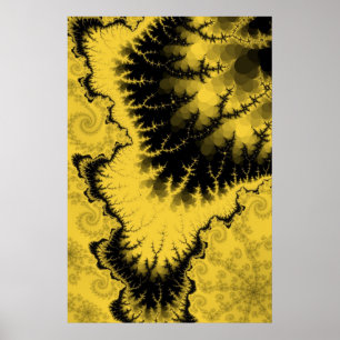 Musty Feathered Star Poster