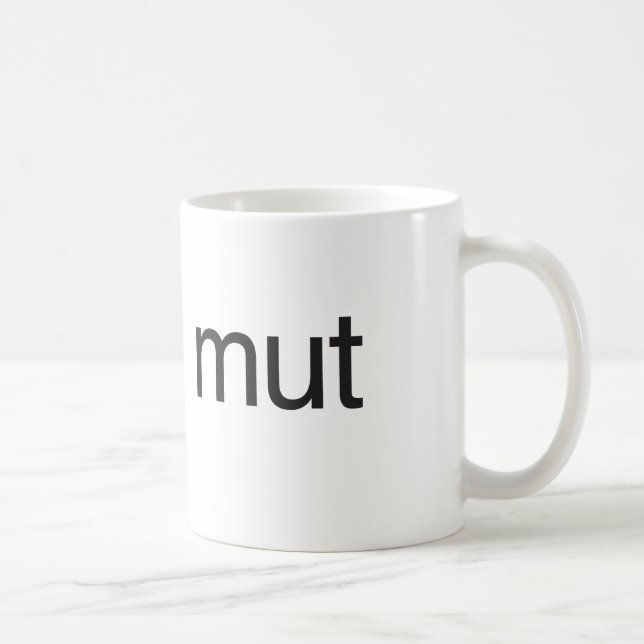 mut coffee mug (Right)