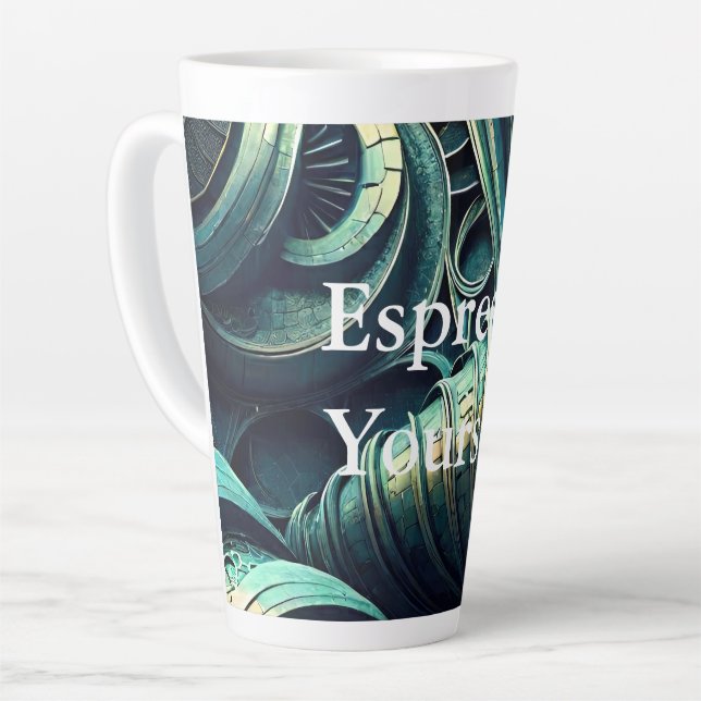 Mutant 2 Latte Mug (Left Angle)