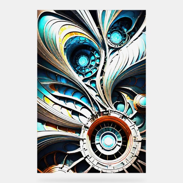 Mutant 5 Acrylic Sign (Front)