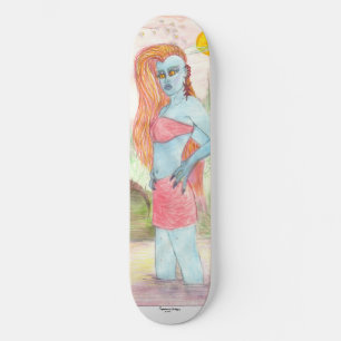 Mutant Anna Anastasia Original, Art Signature Skateboard