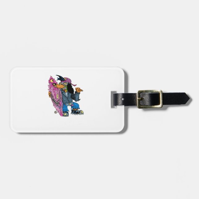 Mutant Friends Luggage Tag (Front Horizontal)