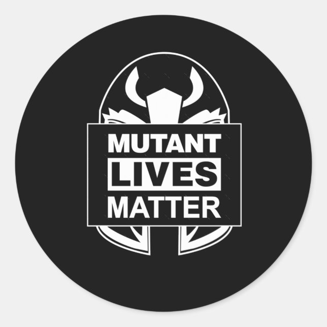 Mutant Lives Sticker  (Front)