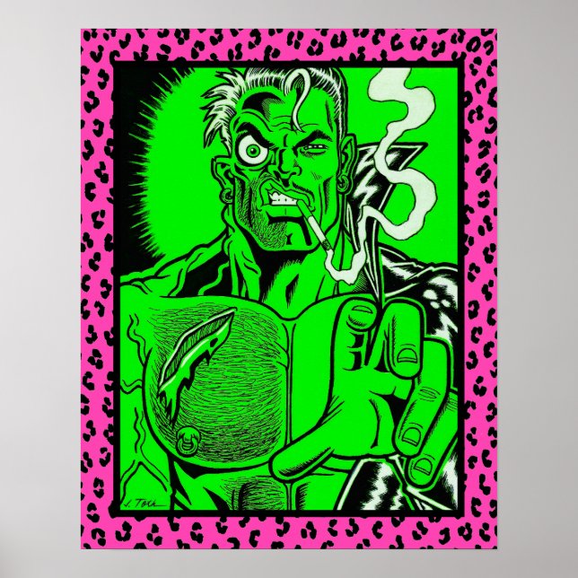 Mutant Muscleman/Leopard Trim Poster (Front)