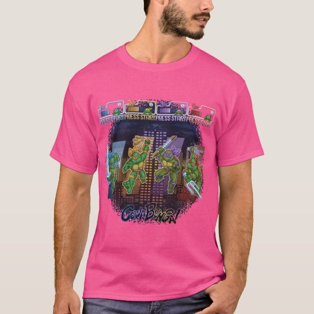 Mutant Ninjaurtleeenagers retro T-Shirt (Front)