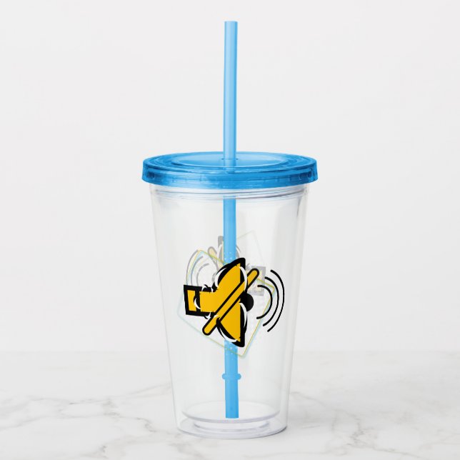 Mute Acrylic Tumbler (Front)