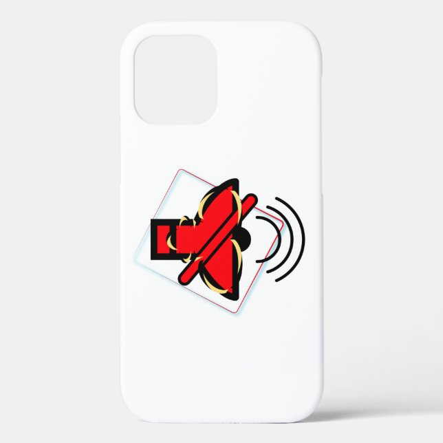 Mute Case-Mate iPhone Case (Back)