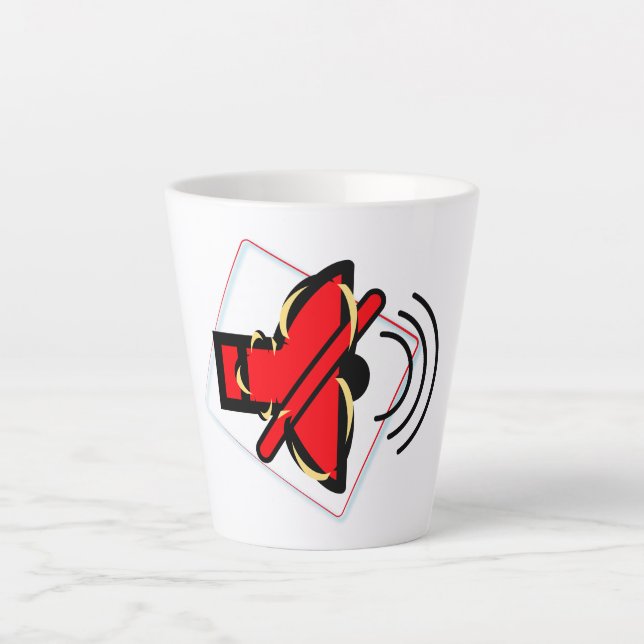 Mute Latte Mug (Front)