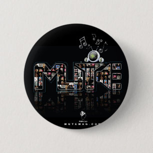 Mute Media LLC 6 Cm Round Badge
