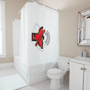 Mute Shower Curtain