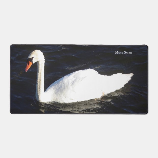 Mute Swan desk mat (Front)
