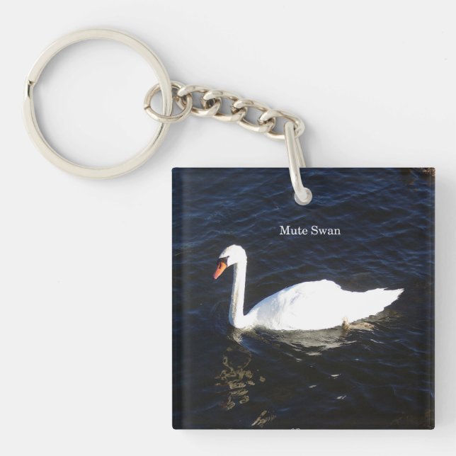 Mute Swan key chain (Front)