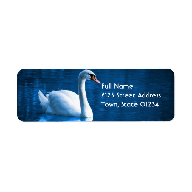 Mute Swan Mailing Label (Front)