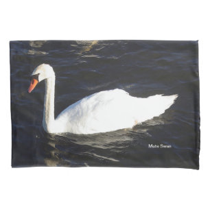 Mute Swan pillow case