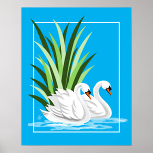 Mute Swan Poster