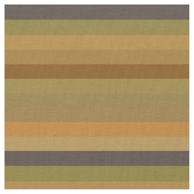 Muted 70s Earth Tones (olive, mustard, rust, khaki Fabric (Close Up)