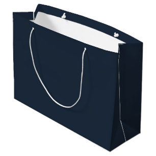 Muted Blue Large Gift Bag – Single Colour Design