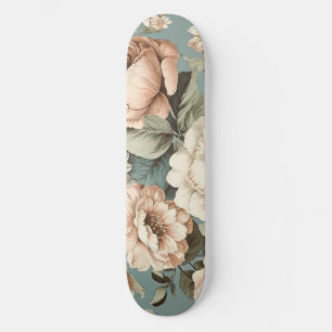 Muted Botanical Dream Skateboard