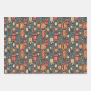 Muted Charm Wrapping Paper Sheets