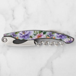 Muted Colorful Flowers Boho flower Corkscrew