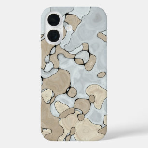 Muted Earth Tones iPhone 16 Case