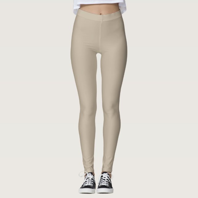 Muted Elegance - Calm Stone Leggings (Front)