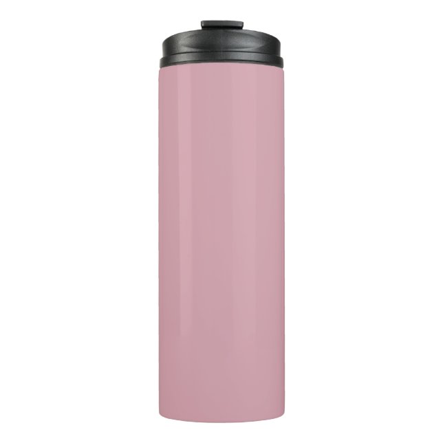 Muted Elegance - Misty Rose Thermal Tumbler (Front)