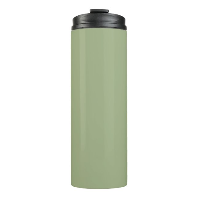 Muted Elegance - Tranquil Sage Thermal Tumbler (Front)