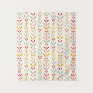 Muted Fall Stripes Tapestry