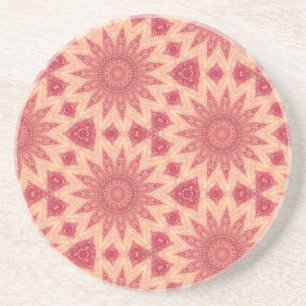 Muted Floral Boho Magic Coaster