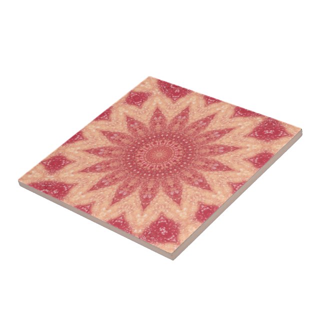 Muted Floral Boho Magic Tile (Side)