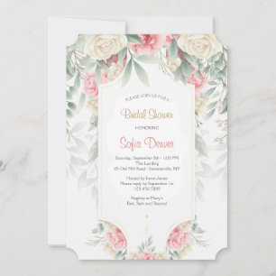 Muted Floral Invitation