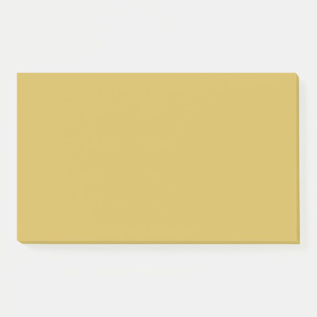 Muted Gold Post-it Notes (Front)