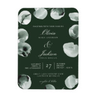 Muted Green Eucalyptus Scripted Modern Wedding