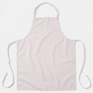 Muted Lavender Blush Solid Colour Apron