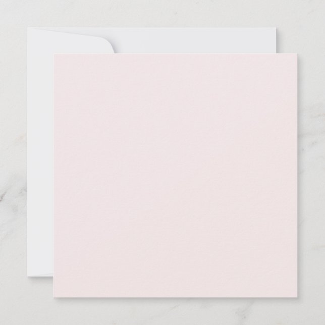 Muted Lavender Blush Solid Colour Card (Front)