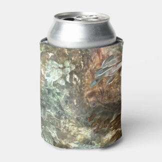 Muted Layers of Brown Crystals Can Cooler
