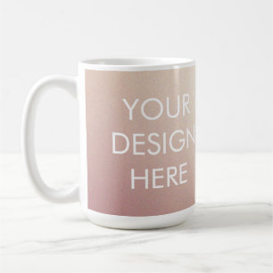 Muted Neutral Custom Mug – Groovy Retro Style