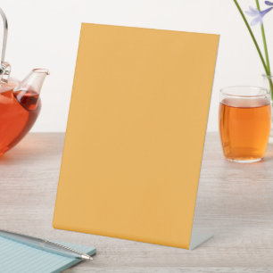Muted Orange Background Texture for Web and Print Pedestal Sign