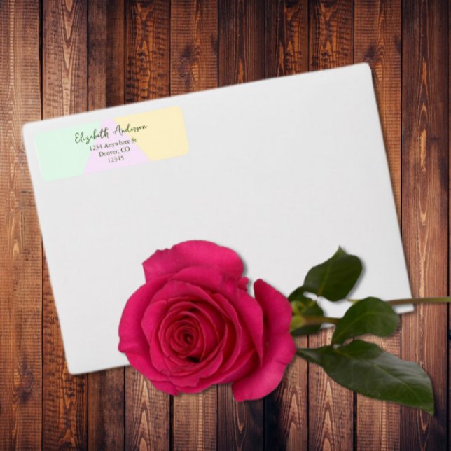 Muted Pastel Geometric Wedding (Creator Uploaded)