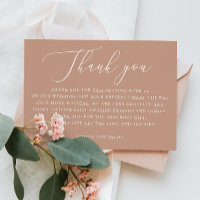 Muted Peach Beige Wedding | Minimalist Calligraphy