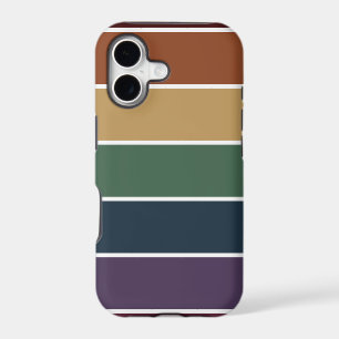 Muted Rainbow Colour Blocks