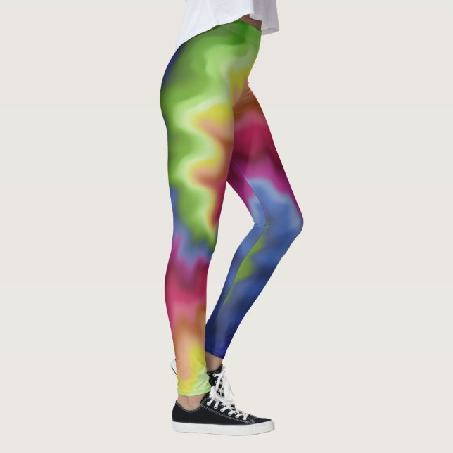 Muted Rainbow  Leggings (Right)