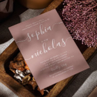 Muted Rosewood Engagement Party | Romantic Pink